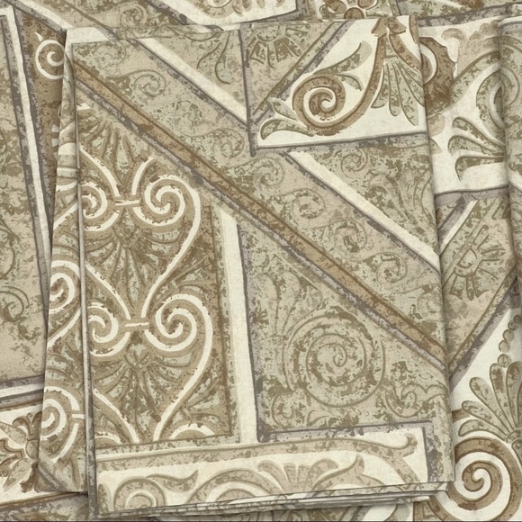 euc- 80s Vintage Crown Crafts Full Flat Sheet & 2 Pillowcases - Picture 2 of 7